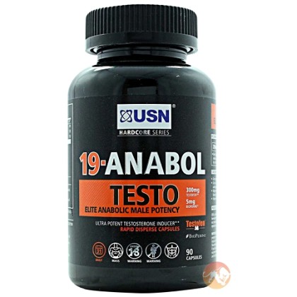 19 Anabol Testo 90 κάψουλες - USN / Σεξουαλική Υγεία
