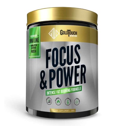 Focus & Power 200gr - GoldTouch Nutrition - Λεμόνι