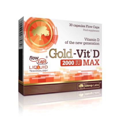 Gold Vit D Max 2000 30caps - Olimp