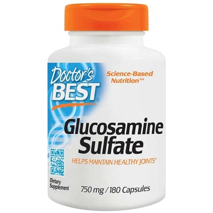 Glucosamine Sulfate 750 mg 180 caps - Doctor's Best / Θειική γλυ