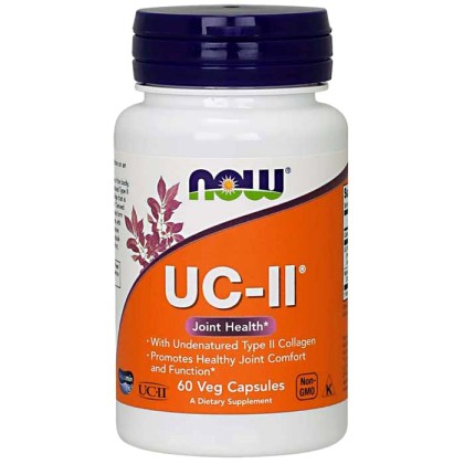 UC-II® Type II Collagen 60 vcaps - Now Foods