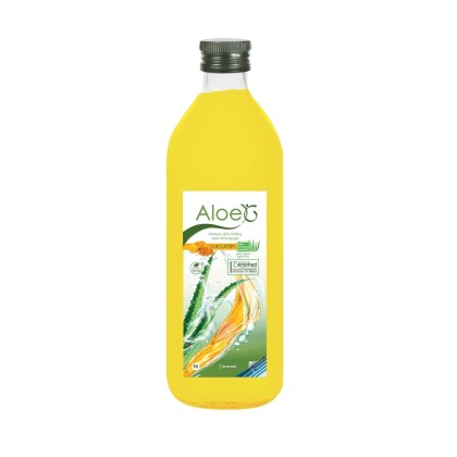 Genomed Aloe G Πόσιμο Gel Αλόης Με Κουρκουμά & Στέβια 1000ml