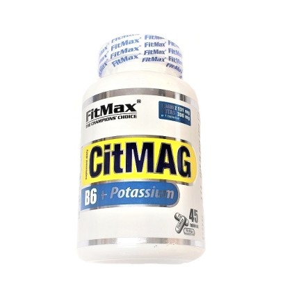 CitMag B6 Potassium 45 tabs - FitMax