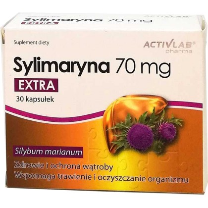 Sylimarin Extra 30 caps - Activlab Pharma