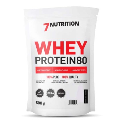 Whey Protein 80 500g - 7Nutrition - Chocolate Raspberry