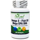 Omega 3 - Enteric Coated Fish Oil 1,000mg 700mg EPA/DHA 60 caps 