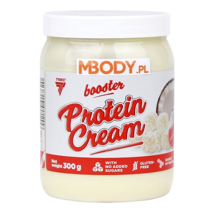 Booster Protein Cream 300gr - Trec Nutrition - Καρύδα