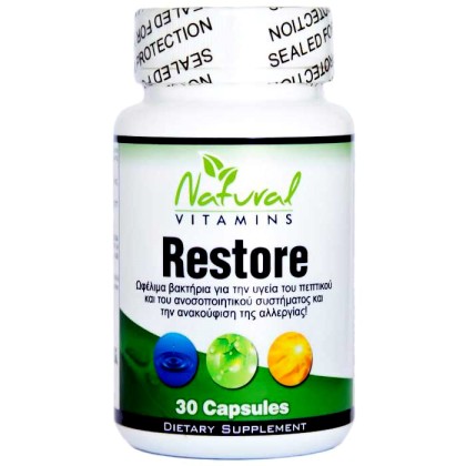 Restore 30 caps - Natural Vitamins