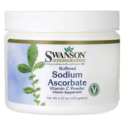 Buffered Sodium Ascorbate Vitamin C Powder 120 grams - Swanson