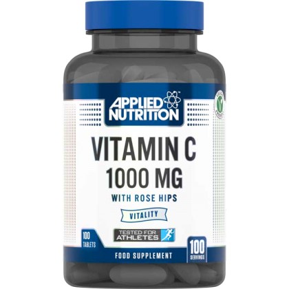 Vitamin C 1000mg with Rose Hips 100 Tabs - Applied Nutrition