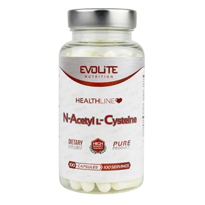 NAC N-Acetyl Cysteine 300mg 100 caps - Evolite