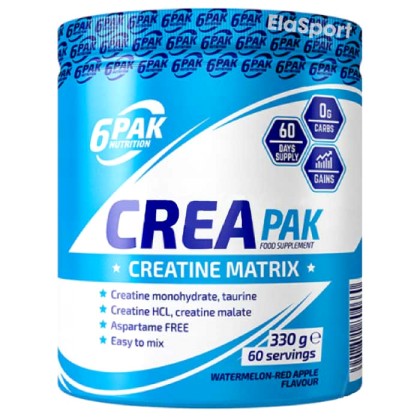Crea Pak 330g - 6Pak Nutrition - Καρπούζι