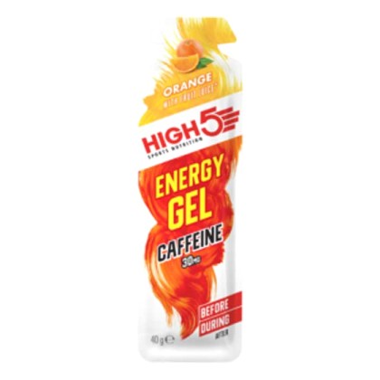 Energy Gel Caffeine 40g - High5 - Πορτοκάλι