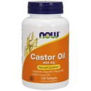 Castor Oil 650 mg 120 Softgels - Now Foods