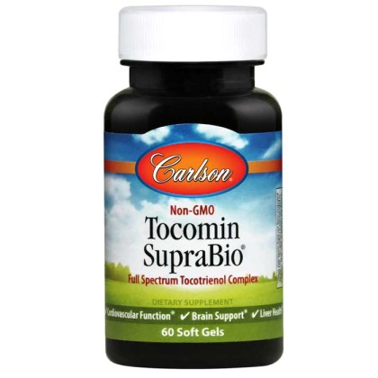 Tocomin SupraBio 60 Softgels - Carlson Labs / Tocotrienols 