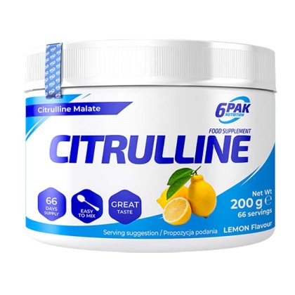Citrulline 200g - 6PAK - Λεμόνι
