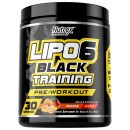 Lipo 6 Black Training Pre Workout 30 μερίδες - Nutrex - Πορτοκάλ