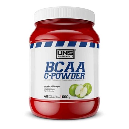 BCAA G-Powder 600g - UNS / Bcaa με Γλουταμίνη - Μήλο