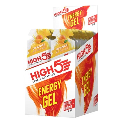 Energy Gel High5  20 x 40γρ - Ενεργειακά - Πορτοκάλι