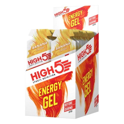Energy Gel High5  20 x 40γρ - Ενεργειακά - Μπανάνα
