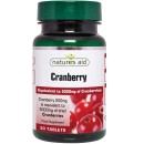 Cranberry 200 mg - 30 ταμπλέτες Natures Aid / Ανοσοποιητικό - Ου