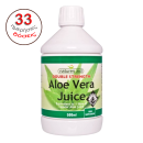 Αλόη Φυσικός Χυμός - Aloe Vera Juice Double Strength 500 ml Natu
