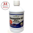 Glucosamine, MSM και Chondroitin Liquid Natures Aid 500 ml /  Αρ