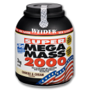 Mega Mass 2000 Weider  3 kg - Πρωτεΐνη Όγκου - Φράουλα