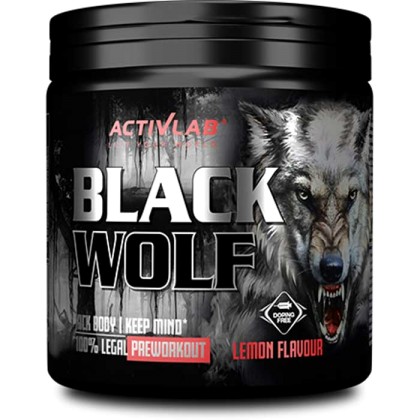 Black Wolf 300g - Activlab  / Νιτρικό Οξείδιο - Λεμόνι