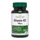 Vitamin K2 (MenaQ7 - MK7) 30 κάψουλες - Natures Aid / Βιταμίνες