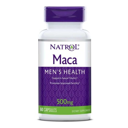 Maca Extract 500mg 60 κάψουλες - Natrol / Σεξουαλική Υγεία