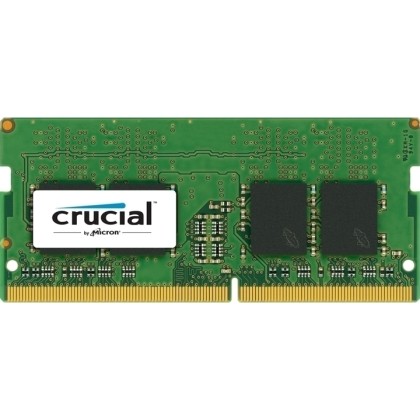 Crucial 8GB DDR4 2400 MT/s unbuf SODIMM 260pin DR x8 single rank