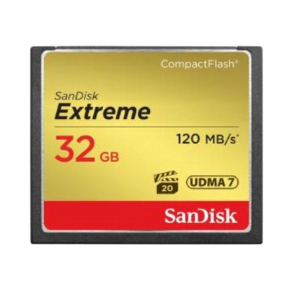 SanDisk Extreme CF          32GB 120MB/s UDMA7   SDCFXSB-032G-G4