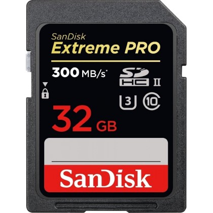 SanDisk Extreme PRO SDHC    32GB 300MB UHS-II  SDSDXPK-032G-GN4I