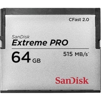 SanDisk CFAST 2.0 VPG130    64GB Extreme Pro     SDCFSP-064G-G46