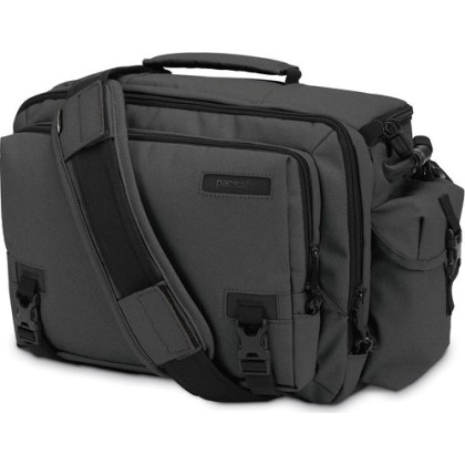 Pacsafe Camsafe Z15 Camera Shoulder Bag Charcoal  - Πληρωμή και 