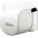 Nikon CB-N1000SD Body Case Set leather for Nikon V1 10mm white  