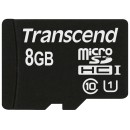 Transcend microSDHC          8GB Class 10 UHS-I 400X  - Πληρωμή 