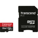 Transcend microSDXC        128GB Class 10 UHS-I 400x + SD Adapte
