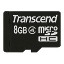 Transcend microSDHC          8GB Class 4  - Πληρωμή και σε 3 έως
