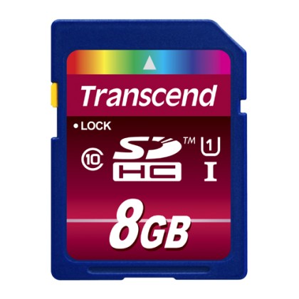 Transcend SDHC               8GB Class10 UHS-I 600x Ultimate  - 