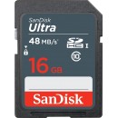 SanDisk Ultra SDHC UHS-I    16GB 48MB/s Cl. 10 SDSDUNB-016G-GN3I