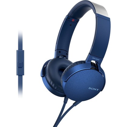 Sony MDR-XB550APL blue  - Πληρωμή και σε 3 έως 36 χαμηλότοκες δό