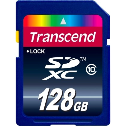 Transcend SDXC             128GB Class 10  - Πληρωμή και σε 3 έω