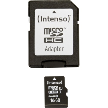 Intenso microSDHC Card      16GB Premium Class 10 UHS-I  - Πληρω