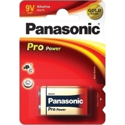 1 Panasonic Pro Power 6 LR 61 9V block  - Πληρωμή και σε 3 έως 3