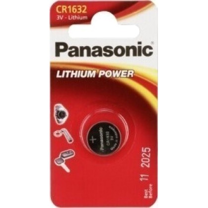 1 Panasonic CR 1632 Lithium Power  - Πληρωμή και σε 3 έως 36 χαμ