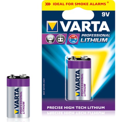 1 Varta Lithium 9V-Block 6 LR 61  - Πληρωμή και σε 3 έως 36 χαμη