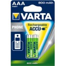 1x2 Varta Professional Accu NiMH 800 mAh AAA Phone Power  - Πληρ