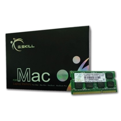 
      G.Skill 16GB DDR3-1600MHz Mac (FA-1600C11D-16GSQ)
       